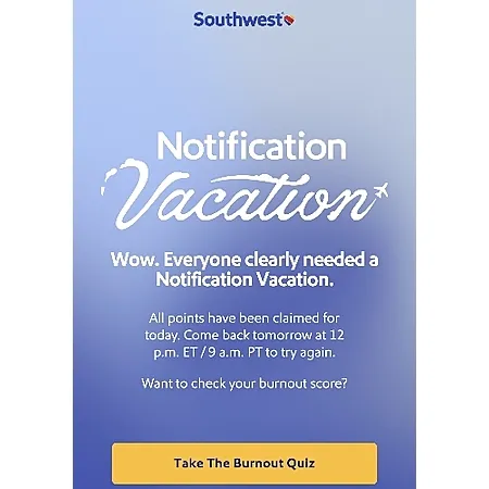 Up to 10,000 Free Southwest Rapid Rewards Points