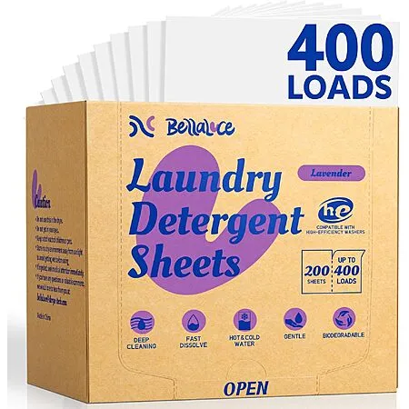 Lavender Laundry Sheets for $7.55