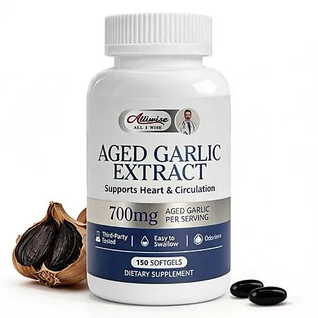 Odorless Black Garlic Supplements for $6.74