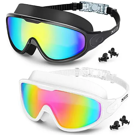 2 Pack Anti-Fog Swim Goggles for $4.99