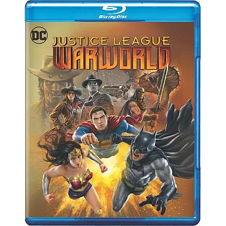 Justice League: Warworld Blu-ray for $8.99