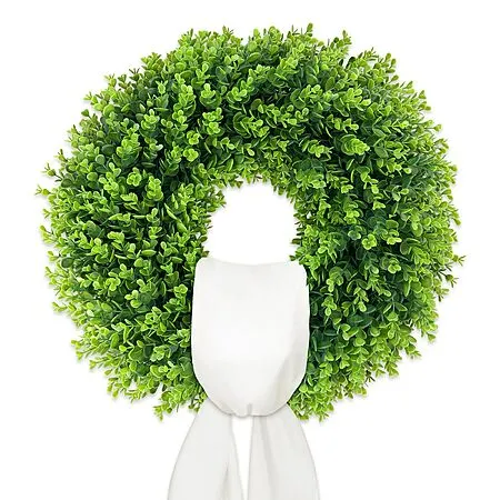 50% Off 22" Boxwood Fall Greenery Wreath
