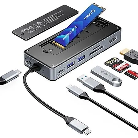 $36.81 for ORICO 8-in-1 USB-C Hub!