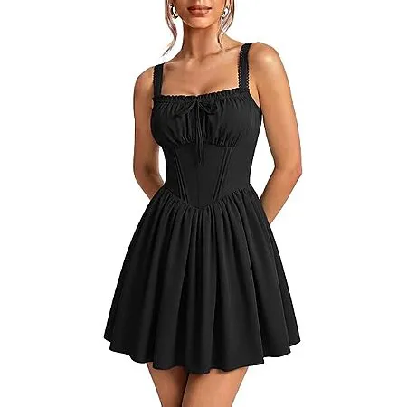 50% Off Scarlet Darkness Corset Mini Dress!