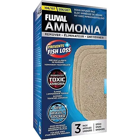 3-Pack Fluval Aquarium Filter Pads for $2.63!