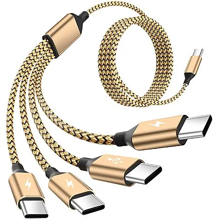 50% Off 4-Port USB-C Charging Cable for $4.75