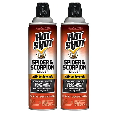 Hot Shot Spider and Scorpion Killer Aerosol for $6.56