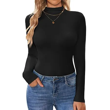 Turtleneck Tops for Women for $4.99