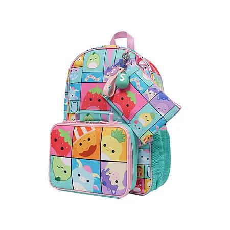 5-Piece Squishmallow Backpack Set for $12.40