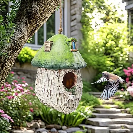 50% Off Yinns Decorative Resin Bird House!