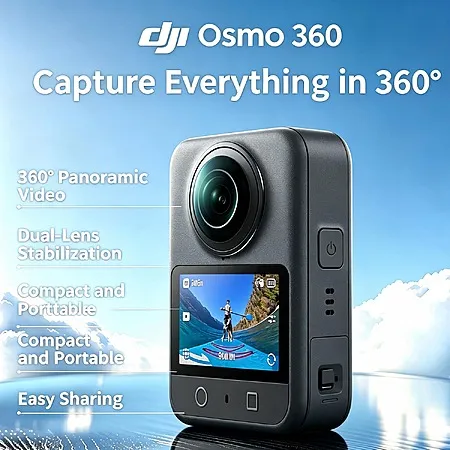 [Open Box] DJI Osmo 360 Camera for $280.70