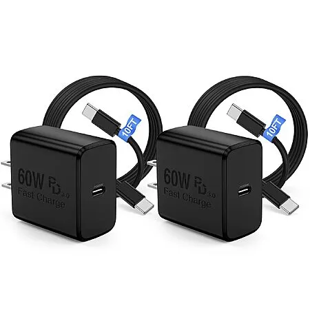 50% Off USB-C Charger with 10’ Cable!