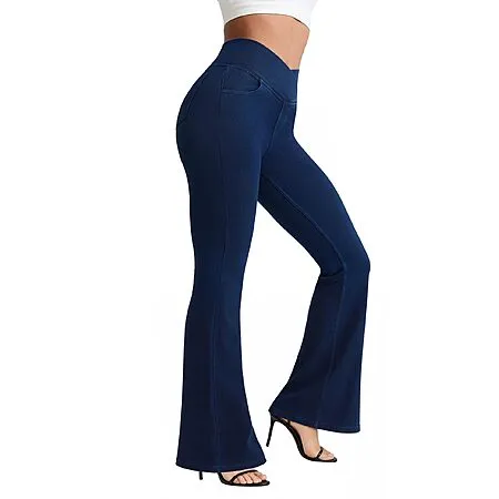 Stretchy Flare Jeggings now $25.99 with code