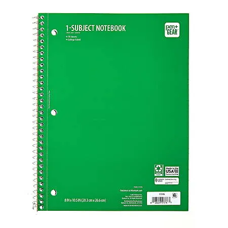 70-Sheet Pen+Gear Notebooks for $0.35!