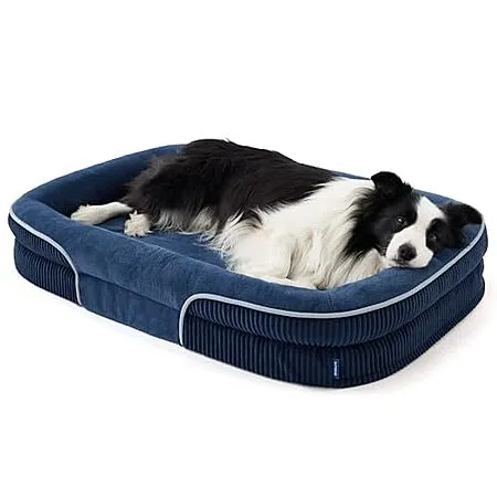 42" Bedsure XL Orthopedic Dog Bed for $28.04