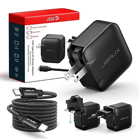 JSAUX 65W GaN USB-C Charger for $19.91