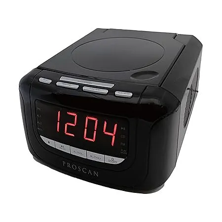 $12.99 Sylvania Proscan CD Clock Radio with USB Charger