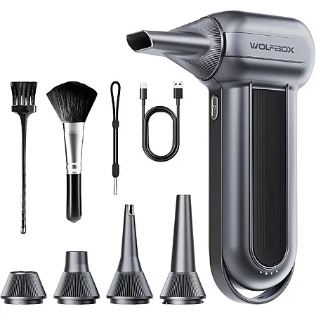 Open Box WOLFBOX MF100 Air Duster for $42!