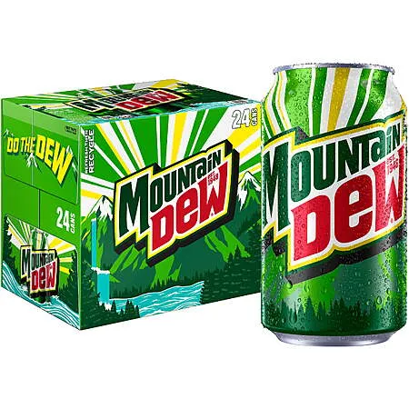 Mountain Dew Citrus Soda for $12