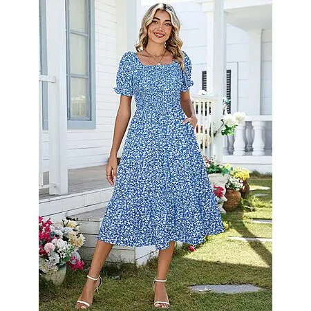 Womenโs Maxi Dress for $9.99!