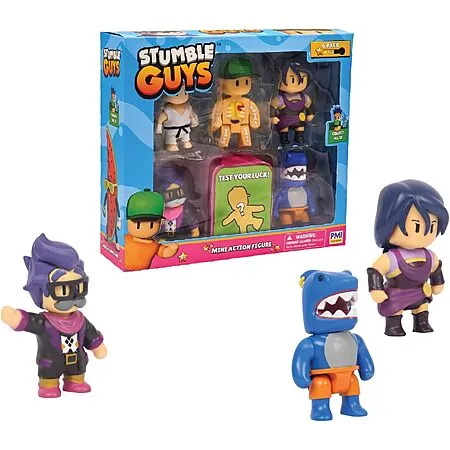 6-Pack Stumble Guys Series 3 Action Figures for $8.99