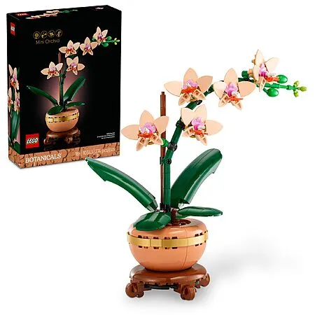 274-Pc LEGO Botanicals Mini Orchid Building Set for $24