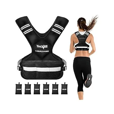 $16.99 for Yes4All Adjustable Weighted Vest!