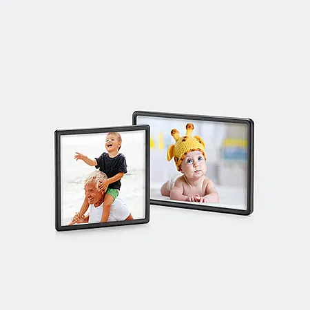 4"x4" or 4"x6" Framed Photo Magnet for $2