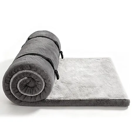 42% Off Double-Sided Flannel Roll-Up Foam Camping Cot
