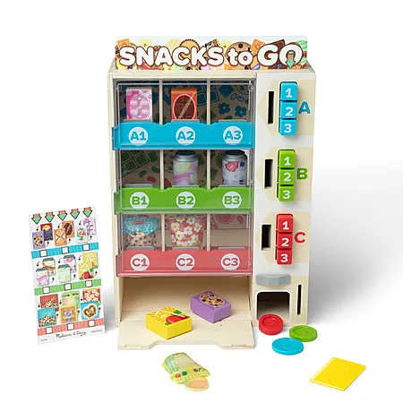 Wooden Vending Machine Play Set for $61.60!