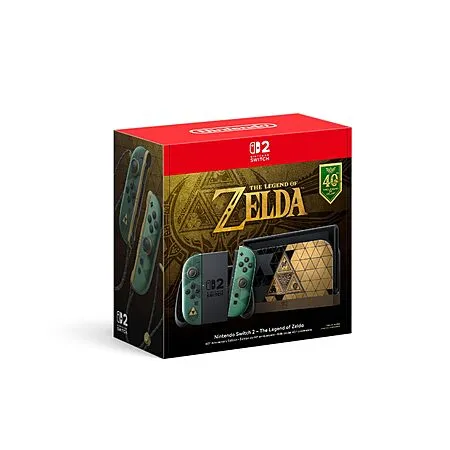 Nintendo Switch™ 2 –The Legend of Zelda™ – 40th Anniversary Edition for $519