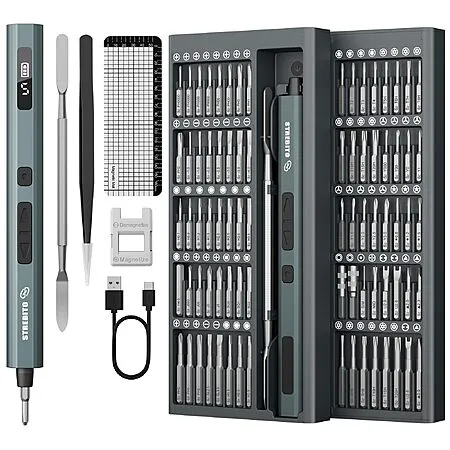 50% Off STREBITO 86-in-1 Electric Screwdriver Set!