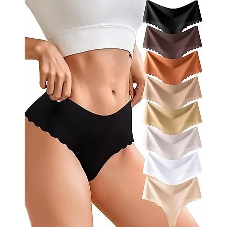 Multicolor Women's Seamless Thong Pack from $6.98