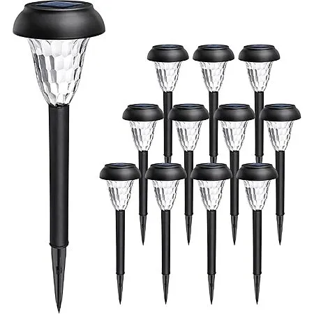 50% Off GIGALUMI 12-Pack Outdoor Solar Lights!
