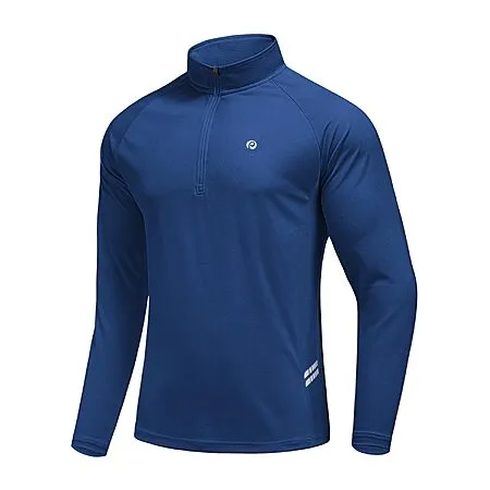 PINSPARK Men's 1/4-Zip Golf Pullover for $9