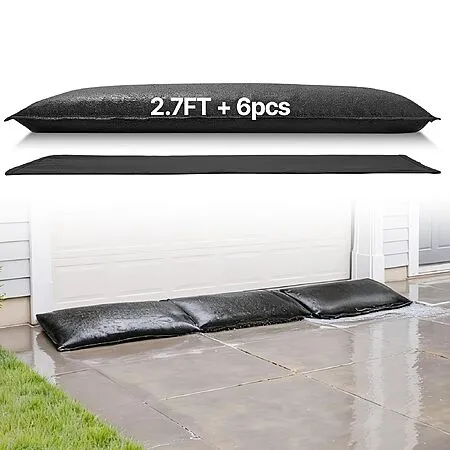 6 Pack VEVOR Flood Barriers for $23.31