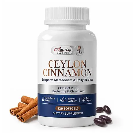 Ceylon Cinnamon + Berberine Capsules for $6.10