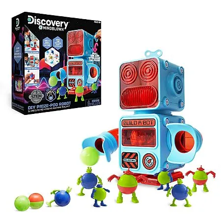 Discovery Prize-Pod Robot DIY Kit for $8.99