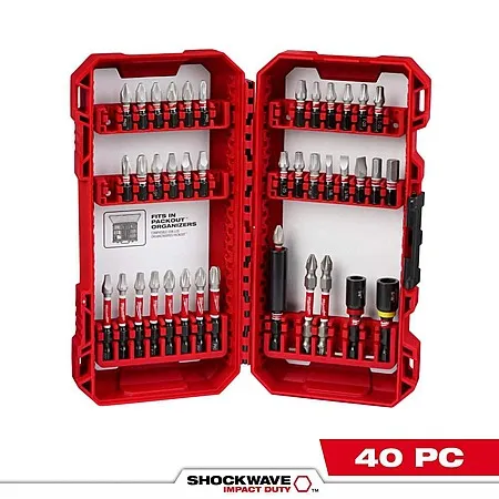 Milwaukee 40-Piece Impact Driver Bit Set for $14.22