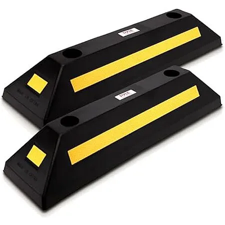 $29.02 for 2-pack Pyle Rubber Wheel Stops at Amazon