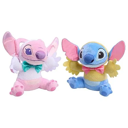 2-Pack Disney Stitch & Angel Plush for $6.49