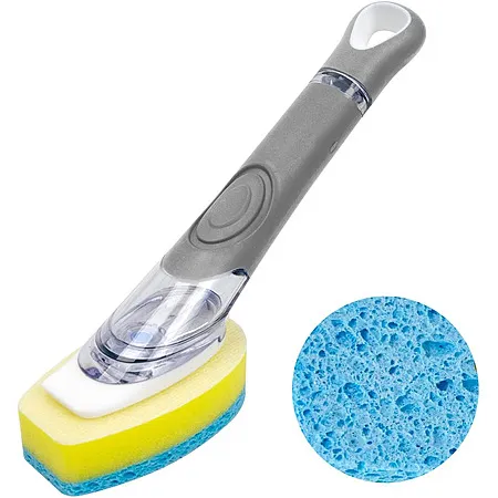 CELOX Dish Brush with Soap Dispenser for $5.73