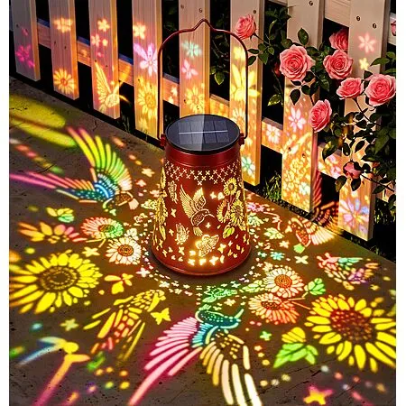 50% Off BUCASA Hummingbird Solar Lantern!