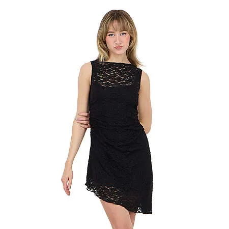 Women's Sleeveless Lace Mini Dress for $4.75!