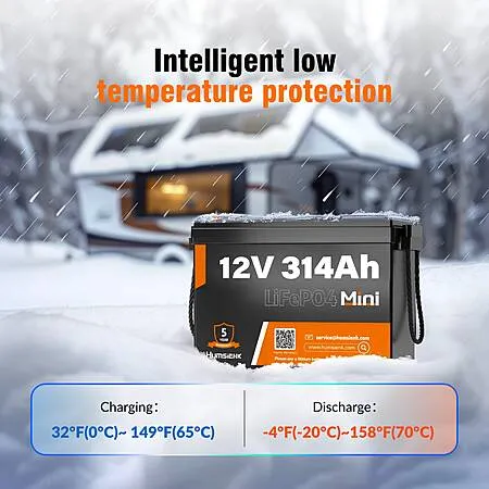 Humsienk 12V 314Ah LiFePO4 Battery for $213.90