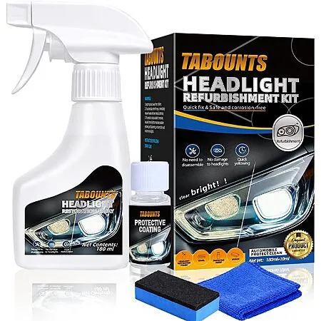 50% Off TABOUNTS Headlight Restoration Kit!