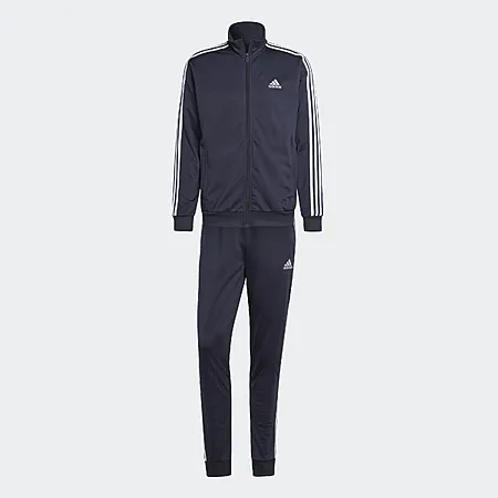 adidas Men Basic 3-Stripes Tricot Track Suit for $32
