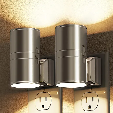 2-Count L LOHAS LED Night Lights for $5.59
