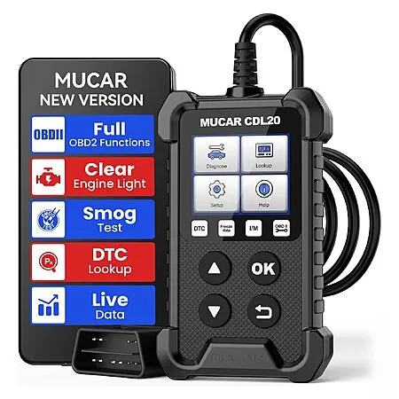 64% Off MUCAR CDL20 OBD2 Scanner!