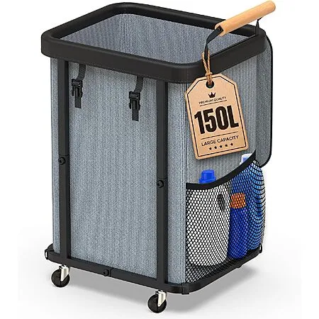 150L Laundry Basket Hamper for $27.50!